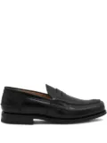 Church's leather penny loafers - Black