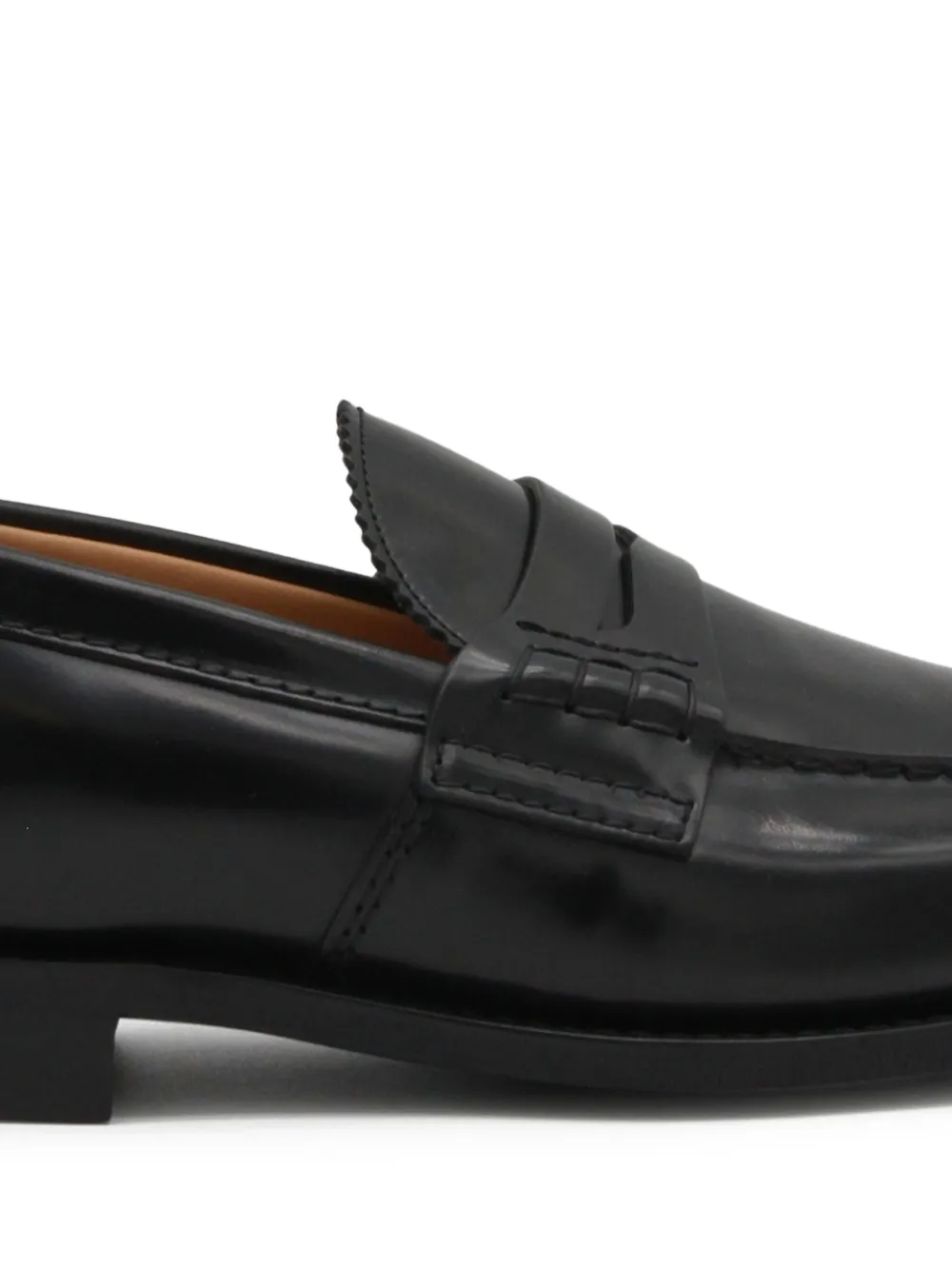 Church's leather penny loafers Black