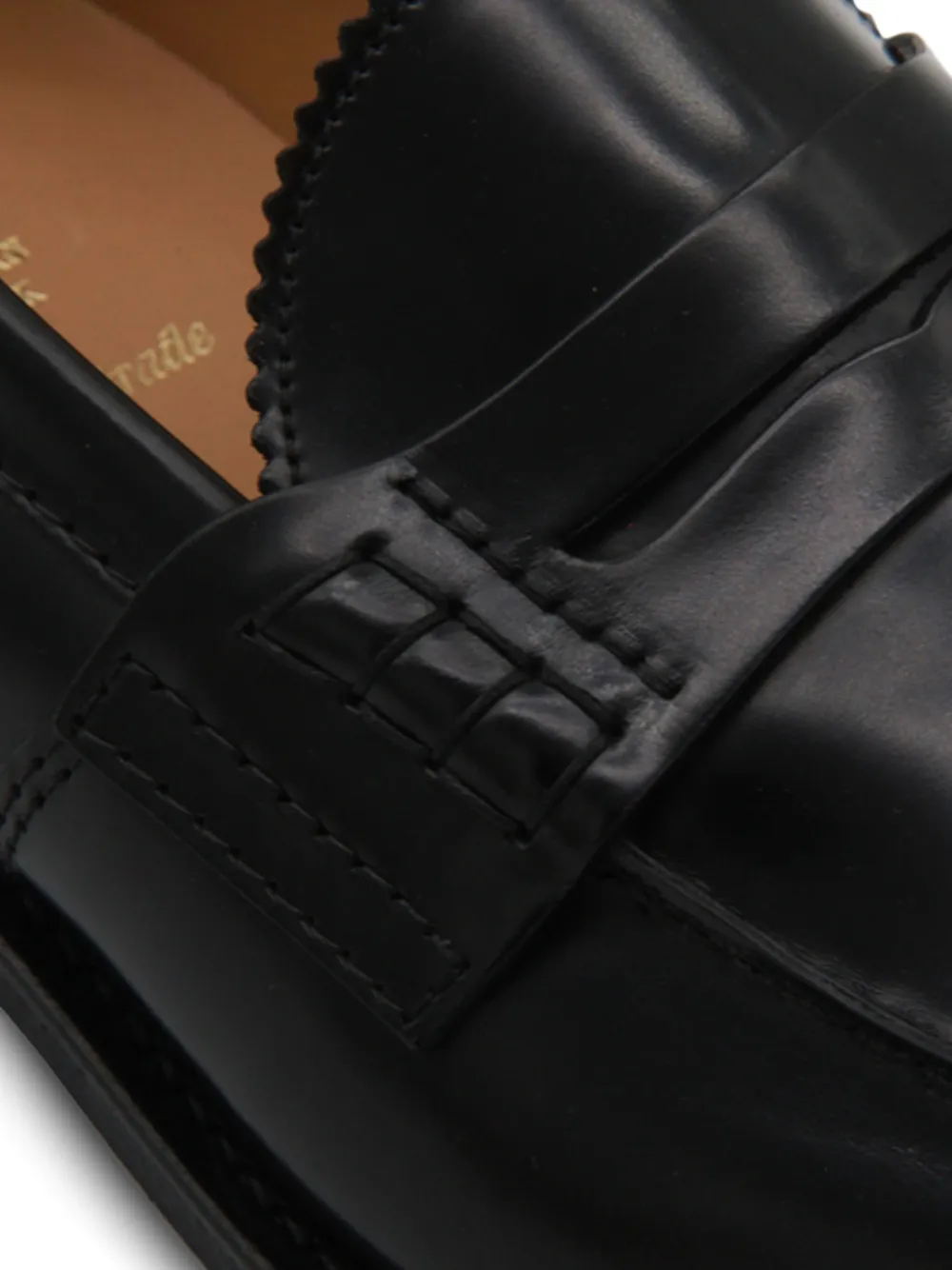 Church's leather penny loafers Black