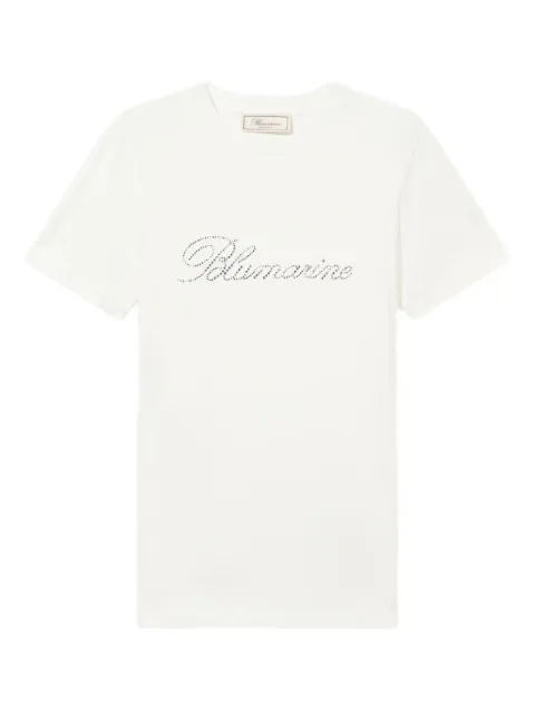 Blumarine crystal-embellished T-shirt