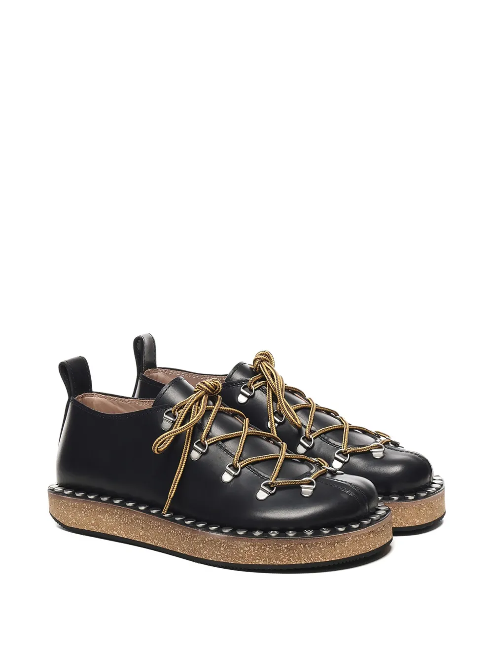 LOEWE lace-up studded sneakers Zwart