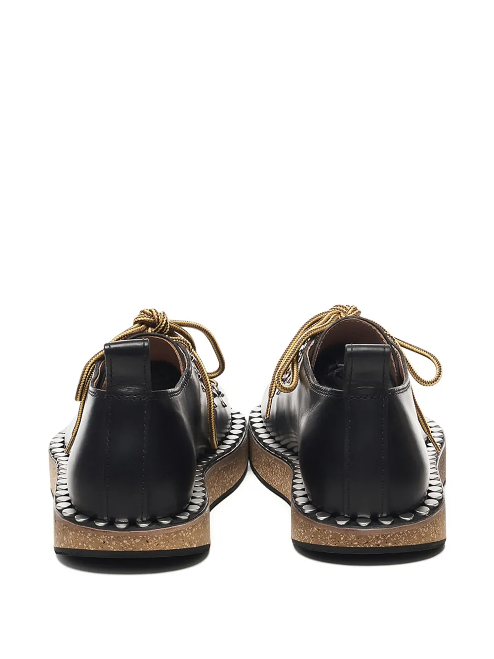 LOEWE lace-up studded sneakers Zwart
