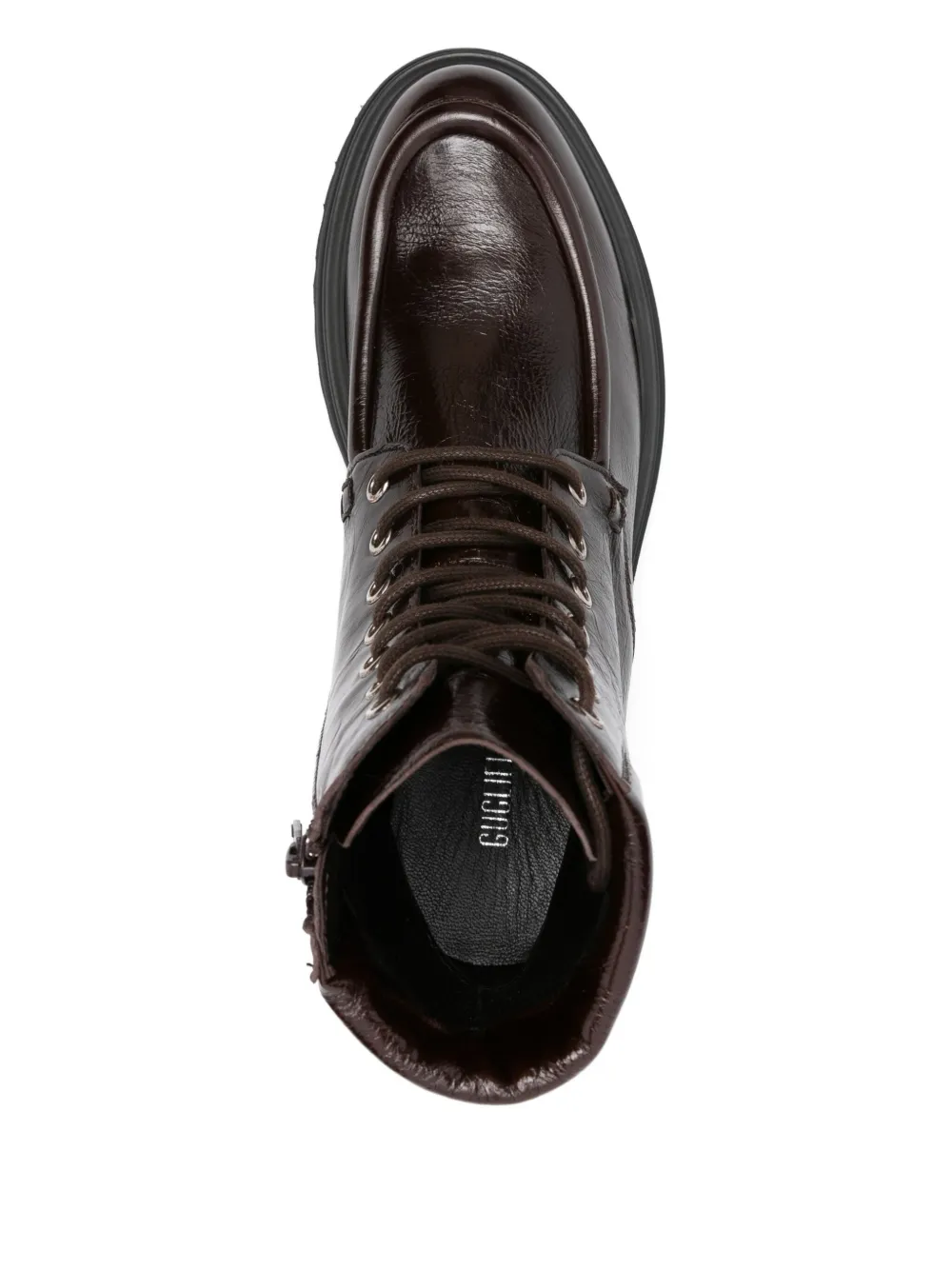 GUGLIELMO ROTTA Winfield leather boots Brown