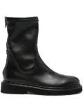 GUGLIELMO ROTTA zip-fastening leather boots - Black
