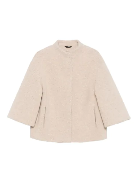 Cinzia Rocca bouclé bell-sleeve jacket