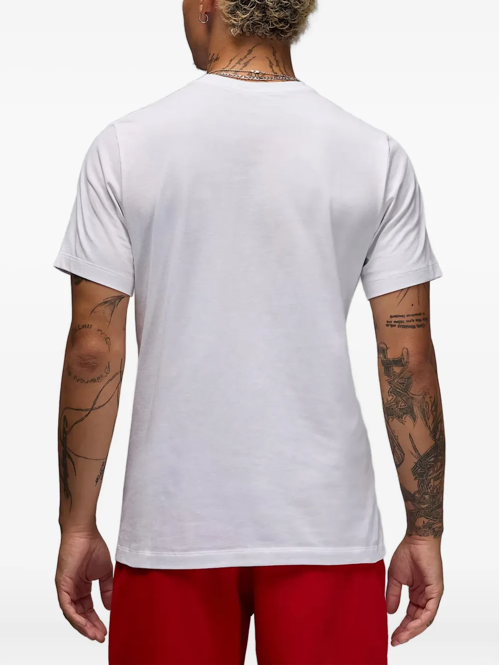 Nike T-shirt met logoprint - Wit