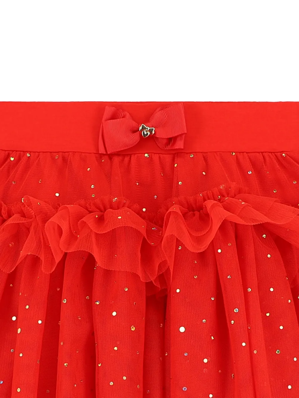 ANGEL'S FACE KIDS Tulen rok verfraaid met ruches Rood