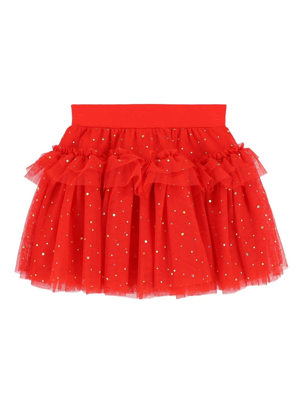 ANGEL'S FACE KIDS Tulen rok verfraaid met ruches Rood