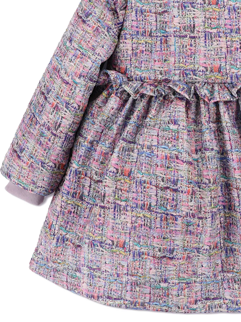 ANGEL'S FACE KIDS Jas van imitatiebont met strik Paars