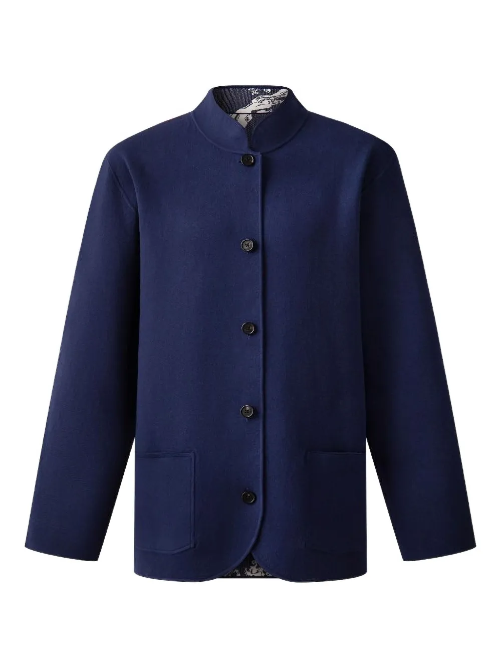 jacquard reversible jacket