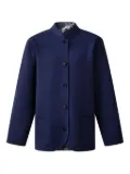 Shanghai Tang jacquard reversible jacket - Blue