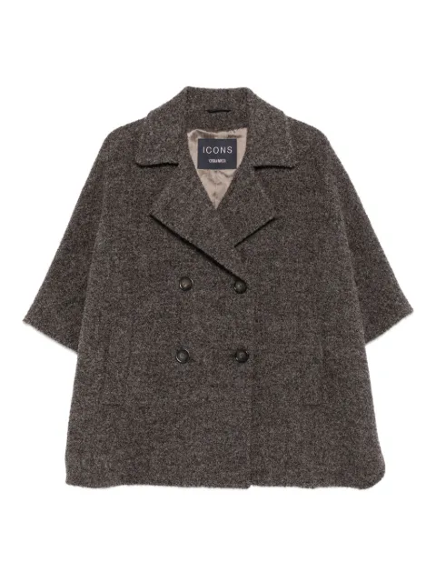 Cinzia Rocca short-sleeve double-breasted jacket