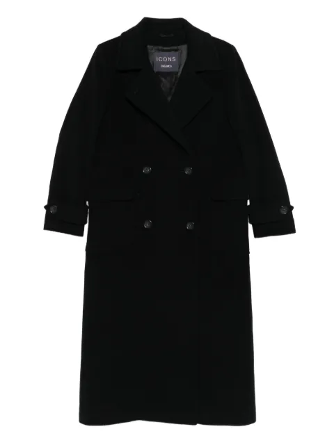 Cinzia Rocca double-breasted flap-pocket coat