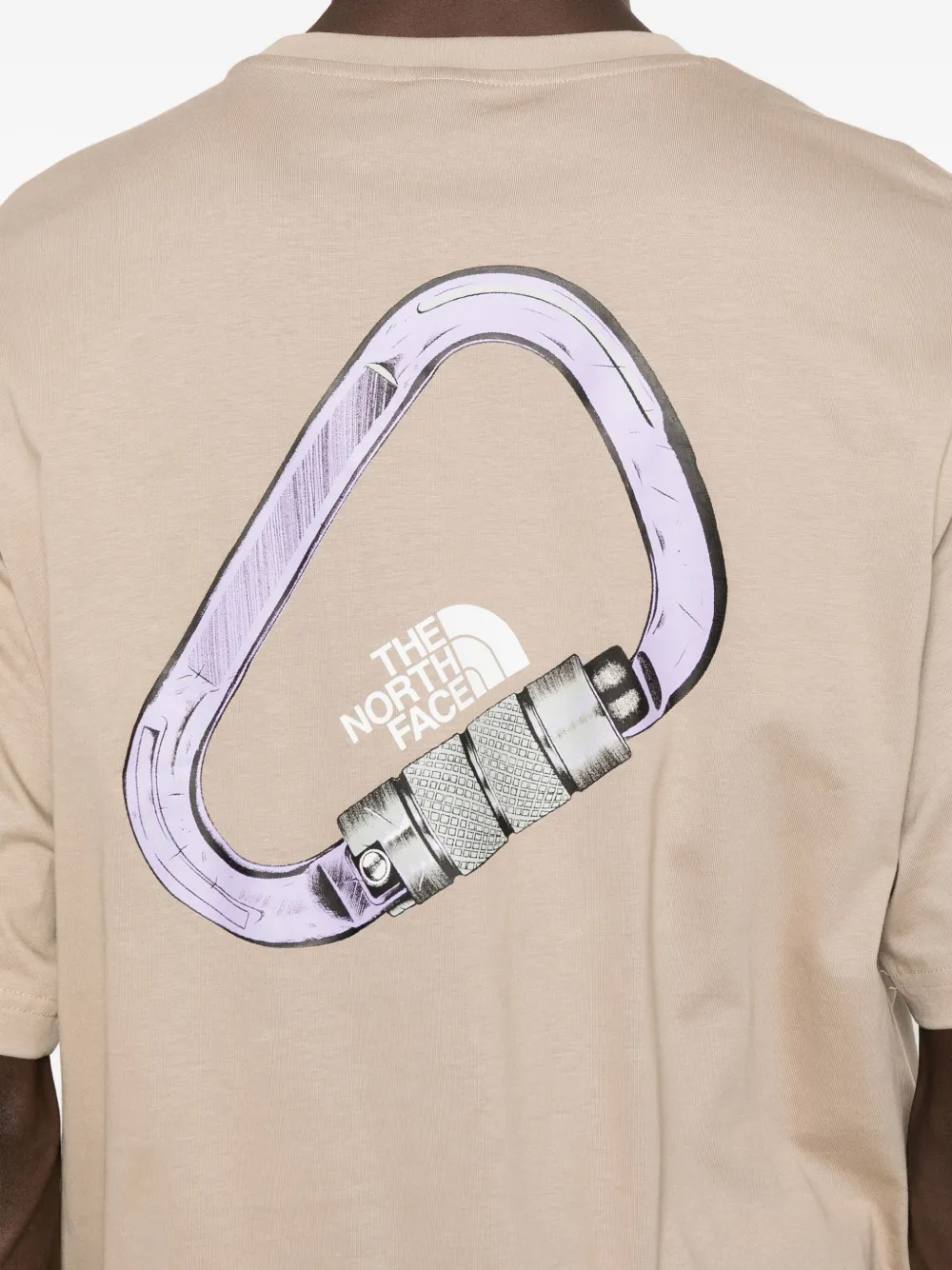 The North Face T-shirt met logo Bruin