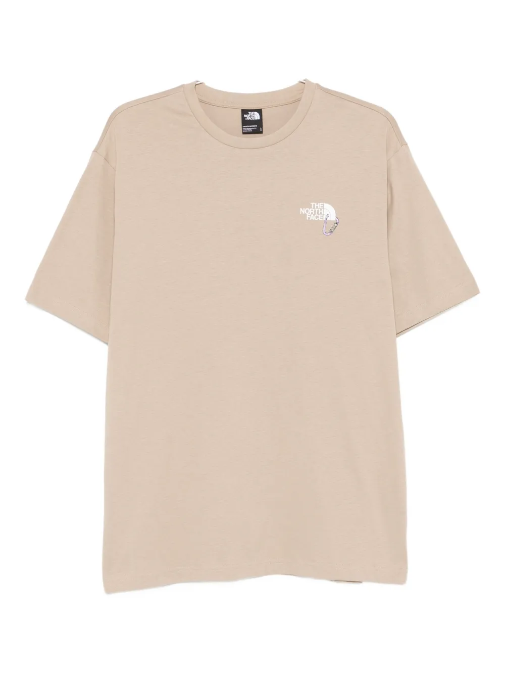 The North Face Logo-embellished Cotton T-shirt In Brown