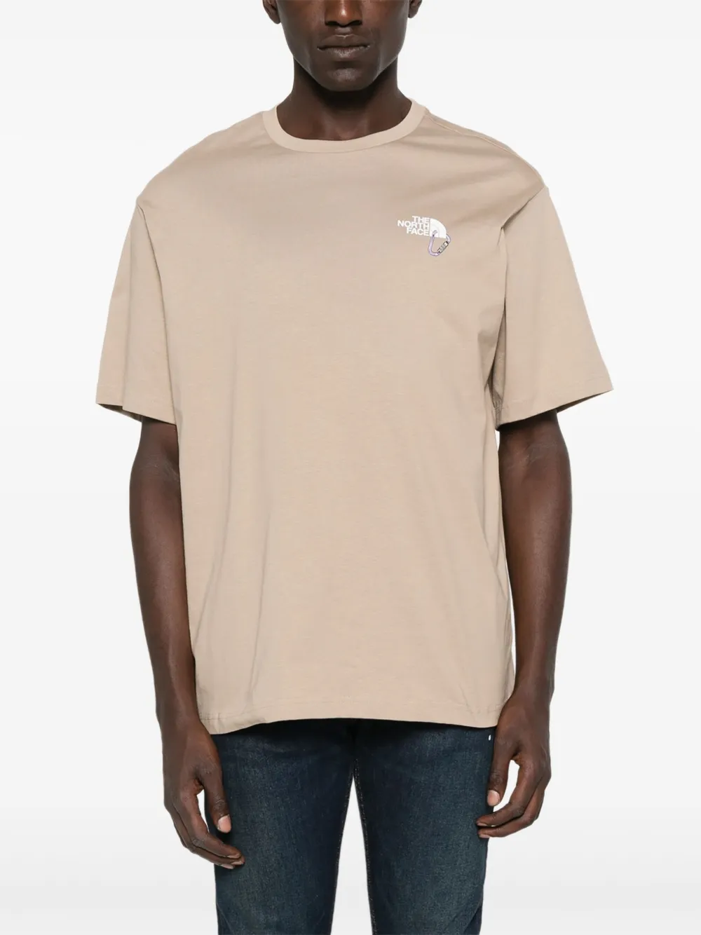 The North Face T-shirt met logo Bruin