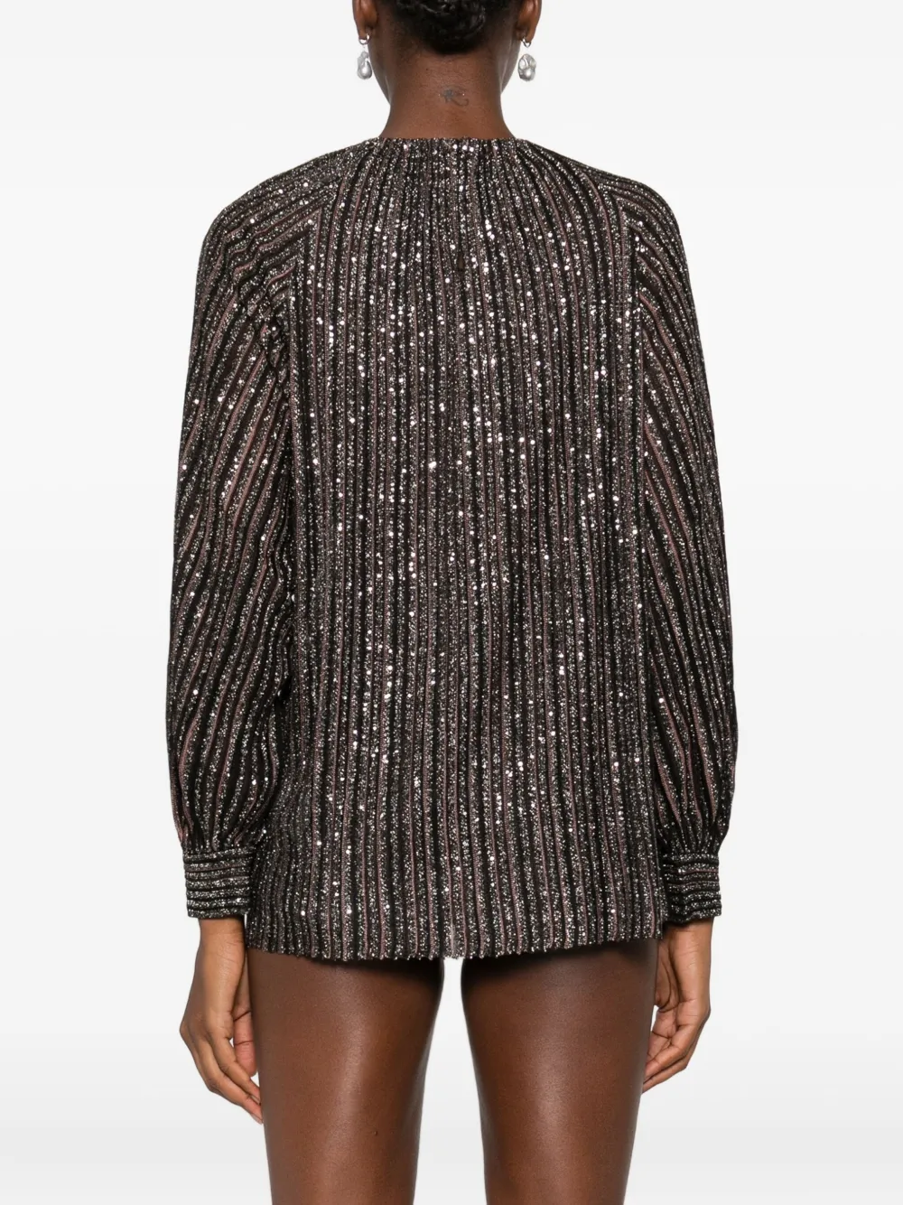Missoni Top met pailletten Bruin