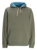 Paul Smith logo-patch hoodie - Green