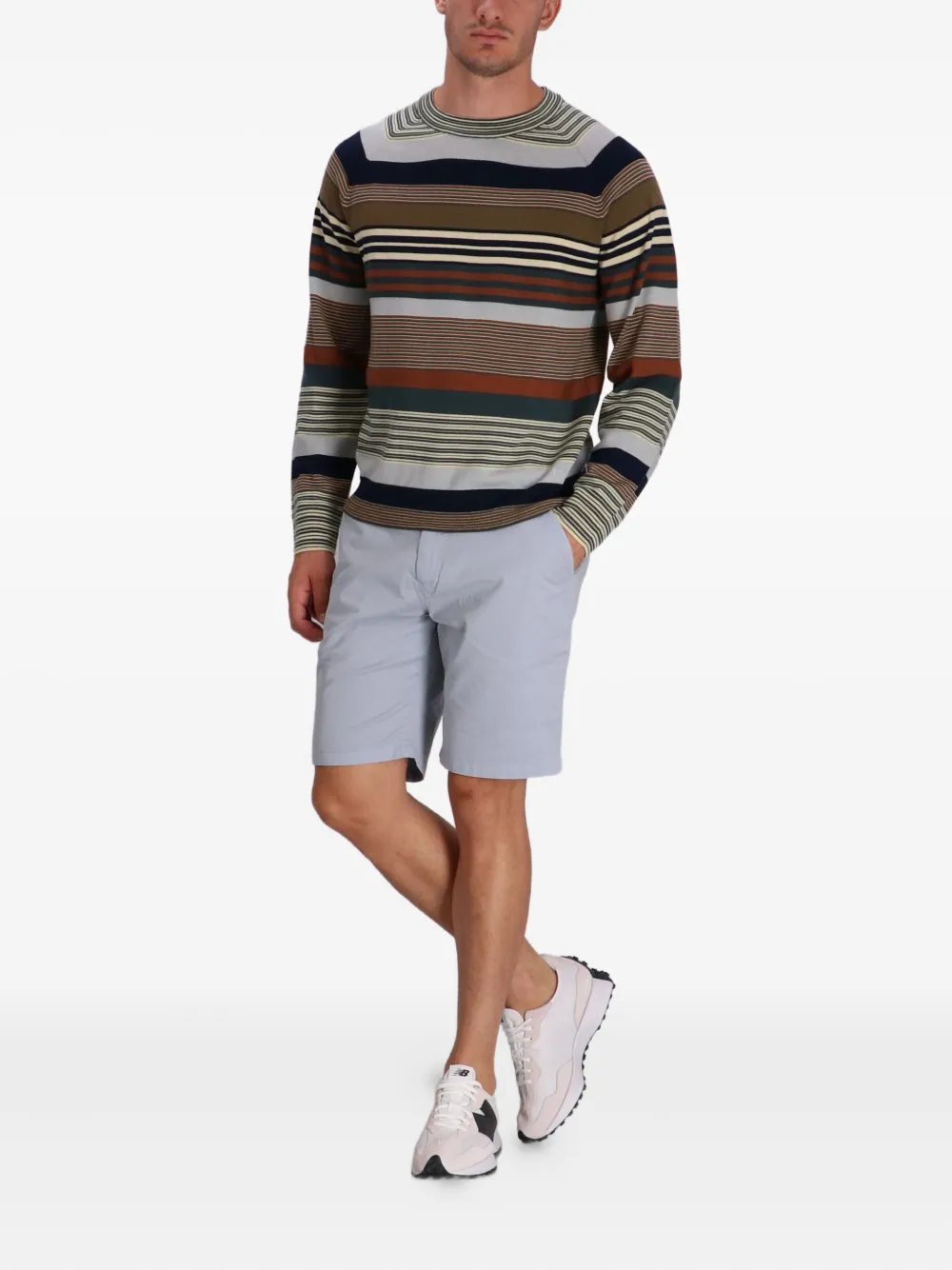 Paul Smith Katoenen shorts - Blauw