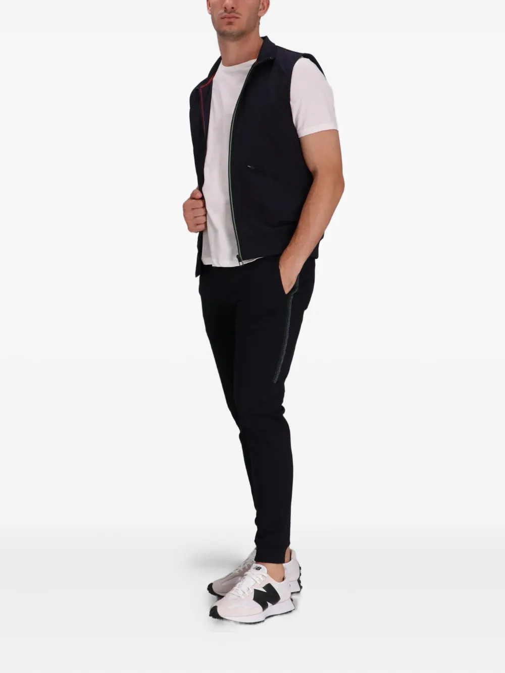 PS Paul Smith Trainingsbroek met trekkoord - Blauw