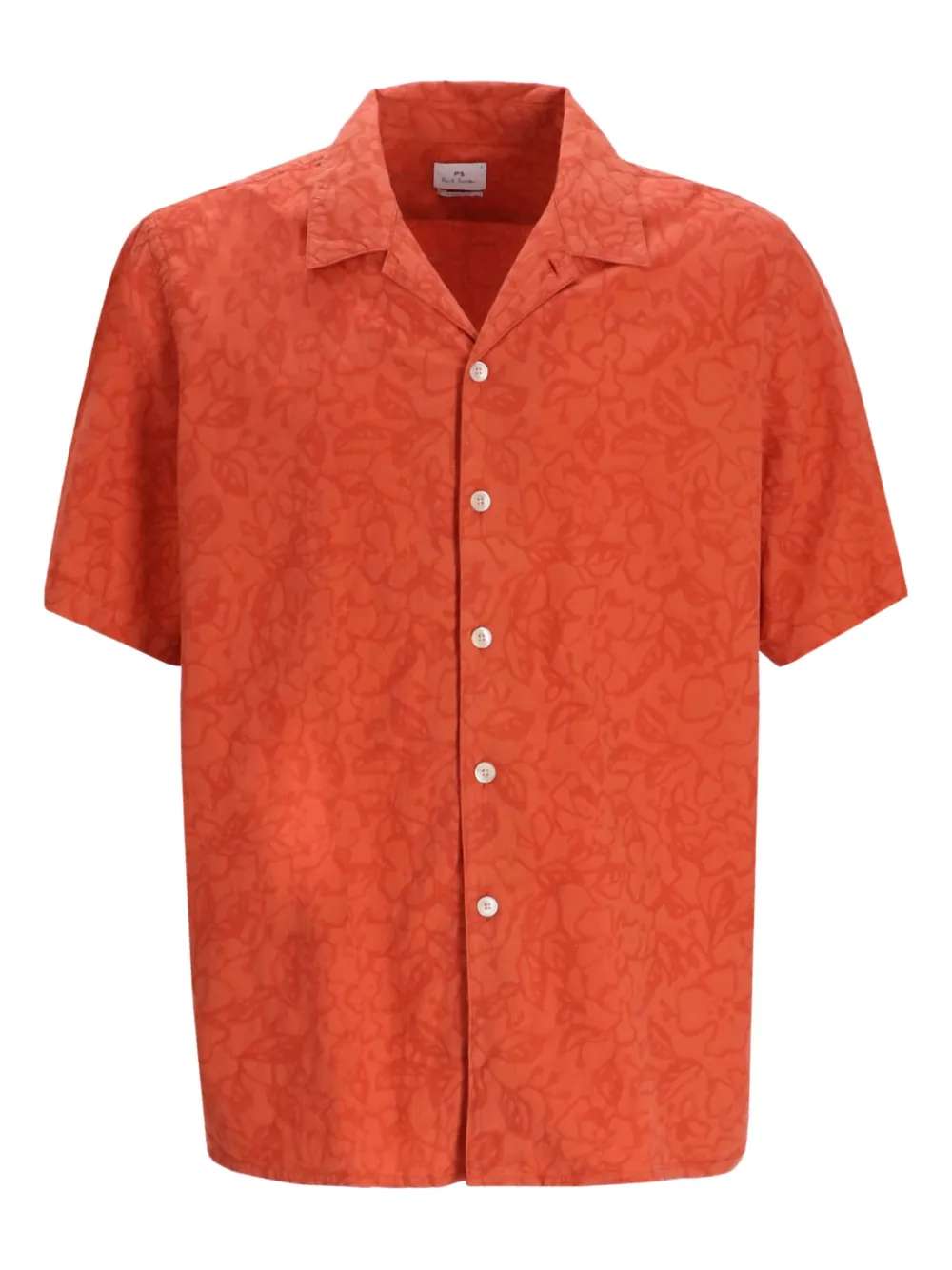 Paul Smith フローラル シャツ - オレンジ Paul Smith フローラル シャツ - オレンジ