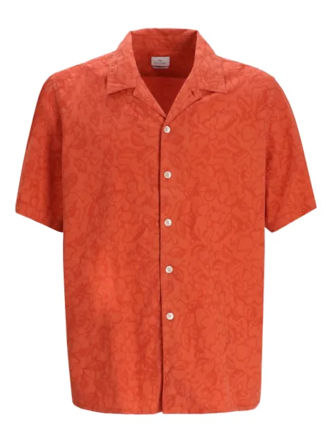 Paul Smith chemise en coton à fleurs