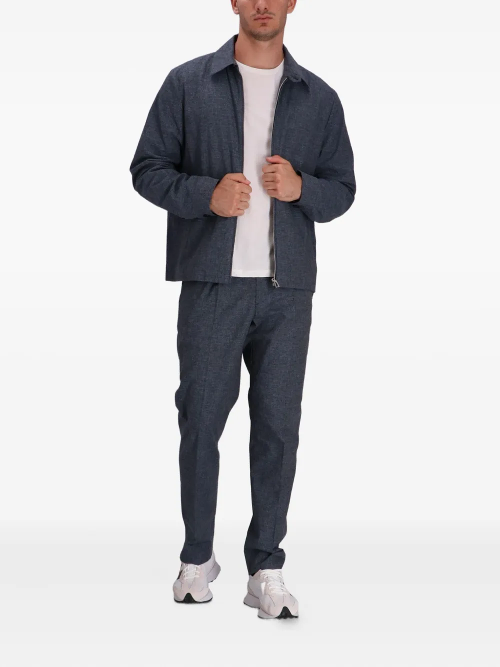 Paul Smith pleated cotton straight-leg trousers | Regular-Fit & Straight Leg Pants | Image 2