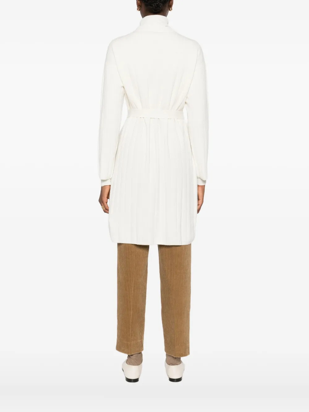 Max Mara Kasjmier vest Wit
