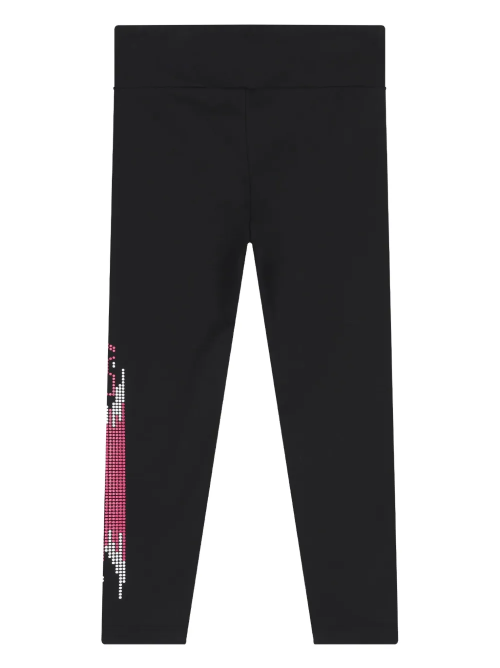 Emporio Armani Kids logo-detail leggings Zwart