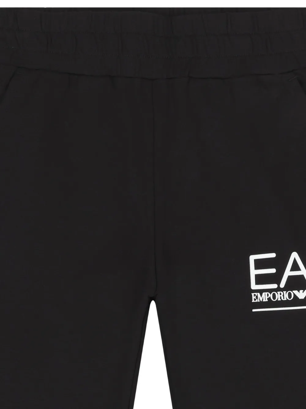 Emporio Armani Kids logo-print track pants Zwart