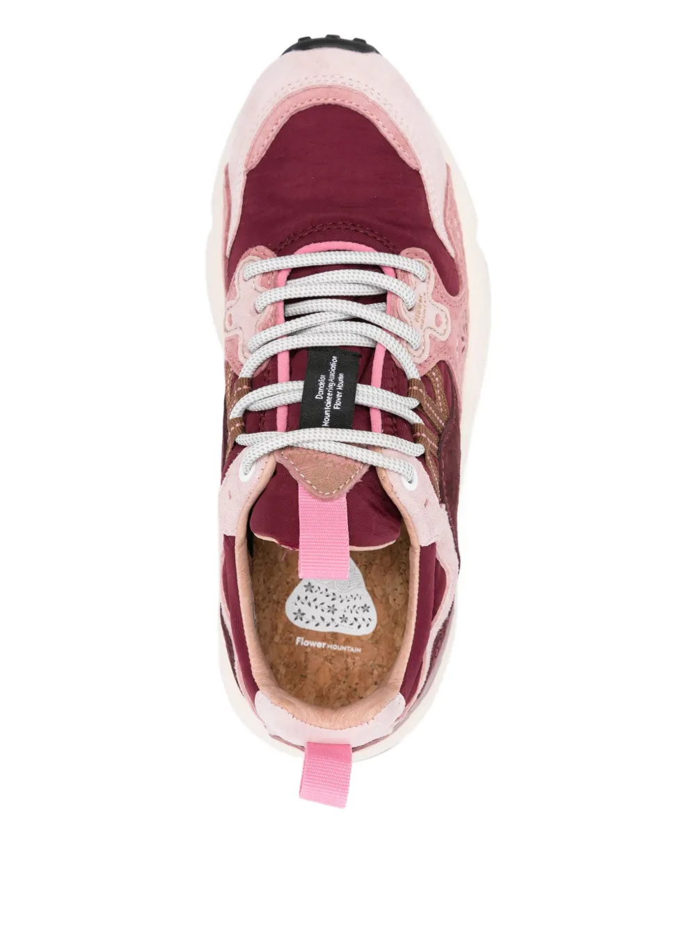 FLOWER MONTAIN Yamano 3 low-top sneakers Pink
