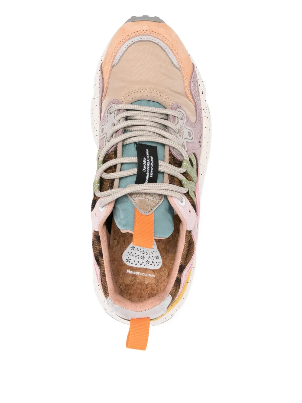 FLOWER MOUNTAIN Yamano 3 low-top sneakers Beige