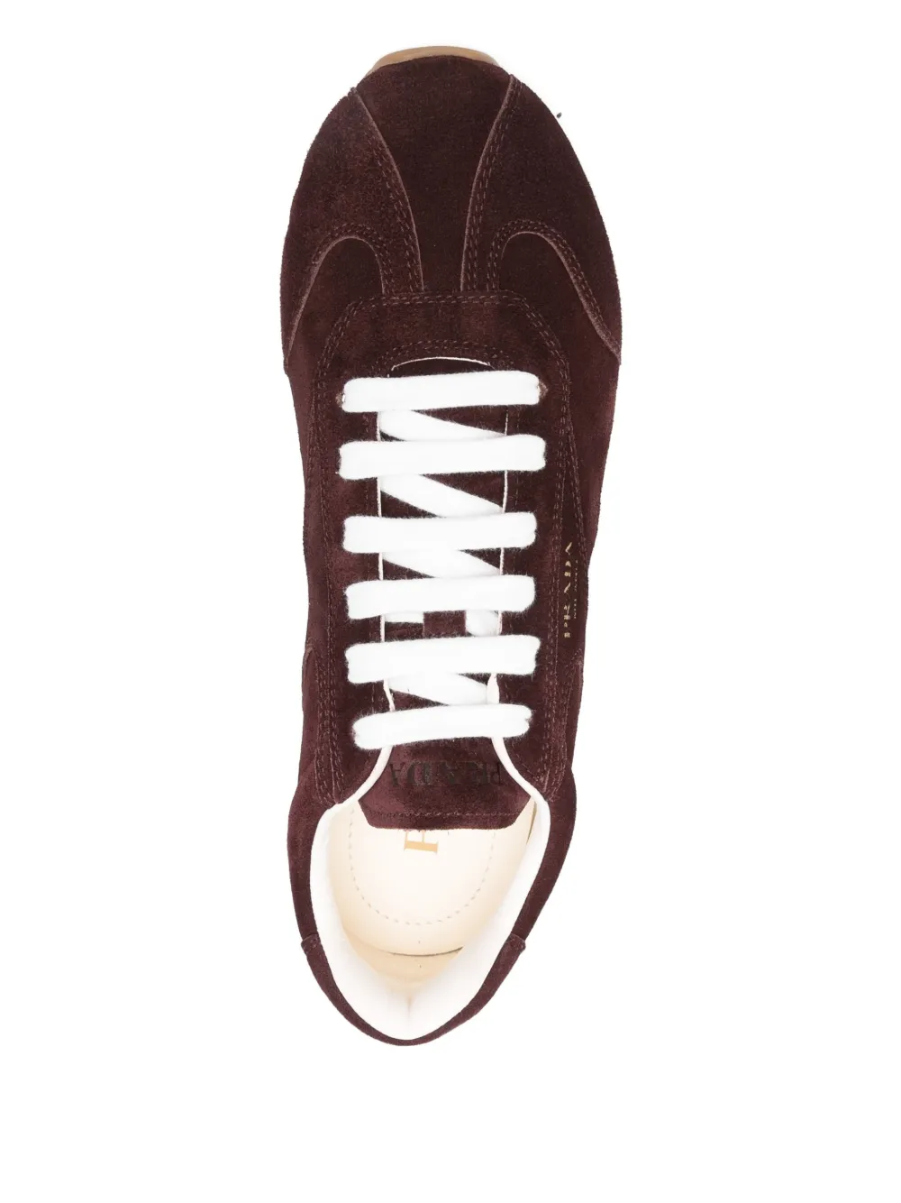 Prada Suède sneakers Rood