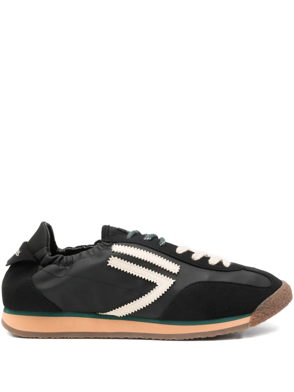 Puraai Panther stripe-detail sneakers Grey