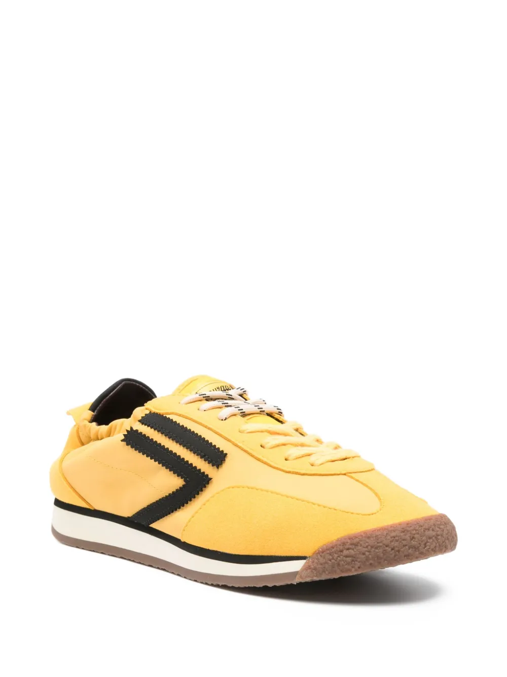 Puraai Panther sneakers met streepdetail Geel