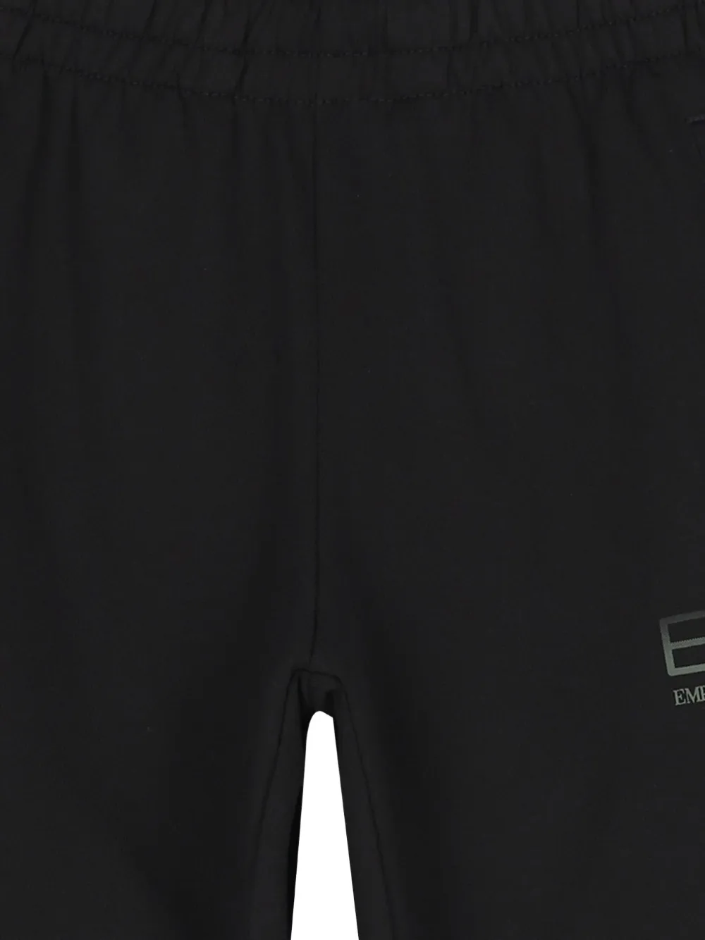 Emporio Armani Kids logo-embellished track pants Zwart