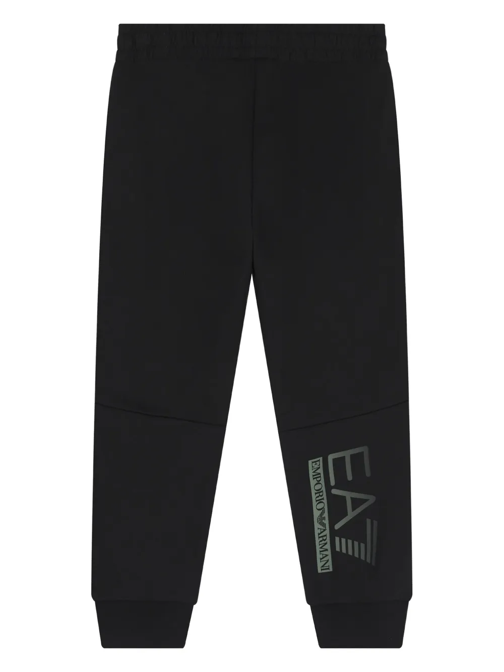 Emporio Armani Kids logo-embellished track pants Zwart