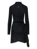Diesel high-neck cut-out dress - Black