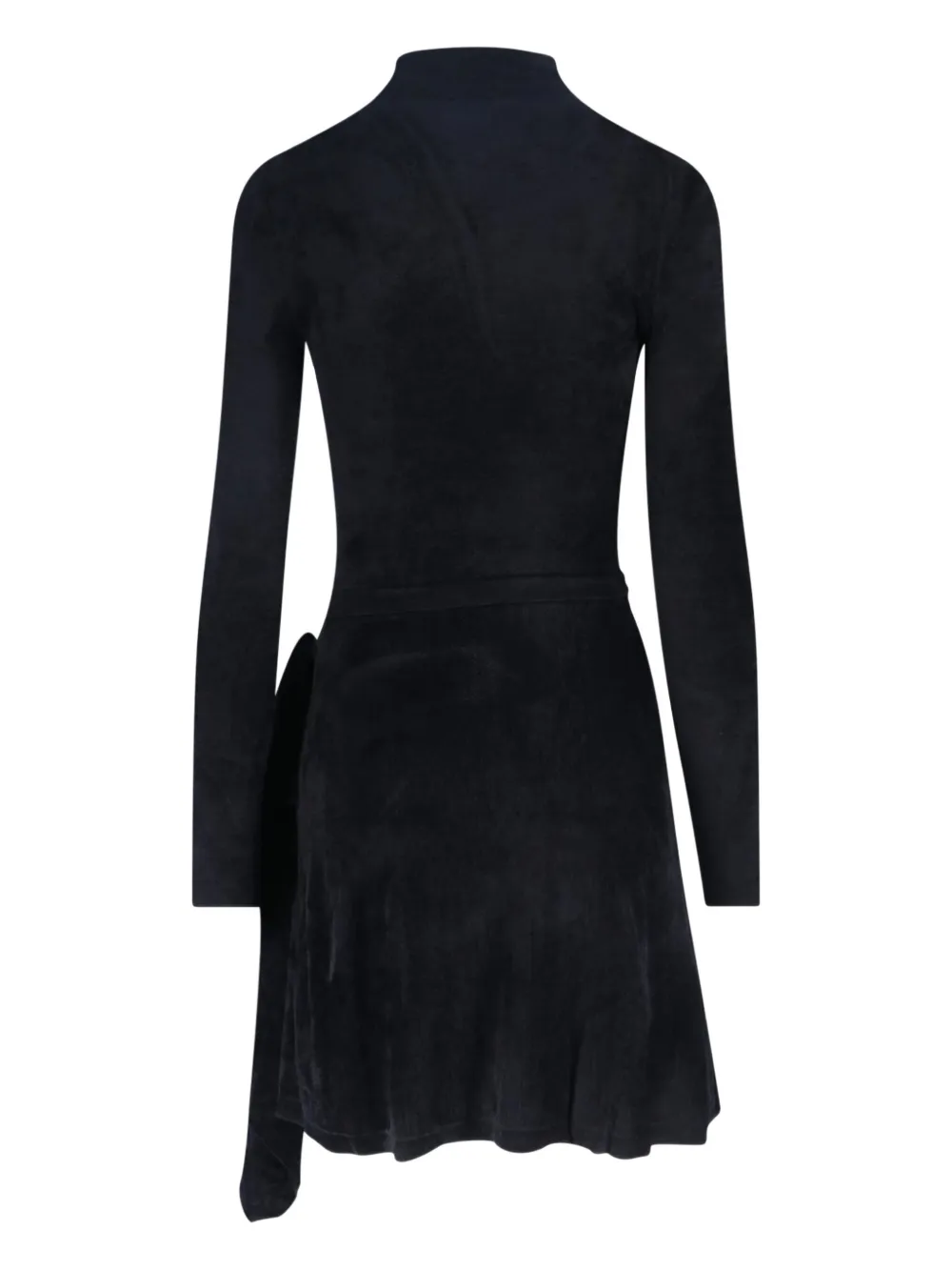 Diesel high-neck cut-out dress - Zwart