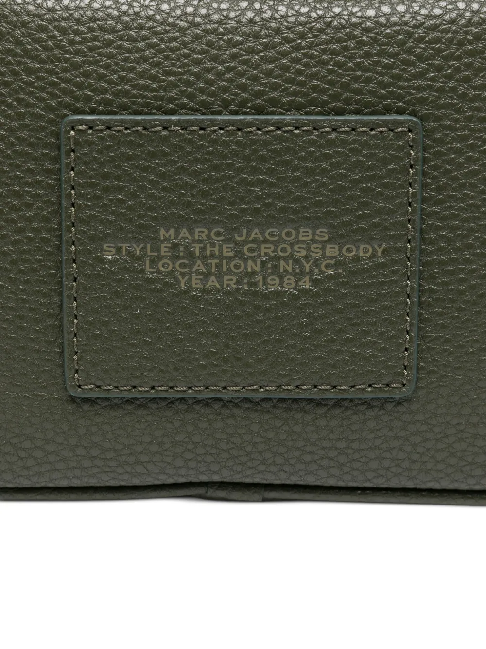Marc Jacobs The Crossbody leren tas Groen