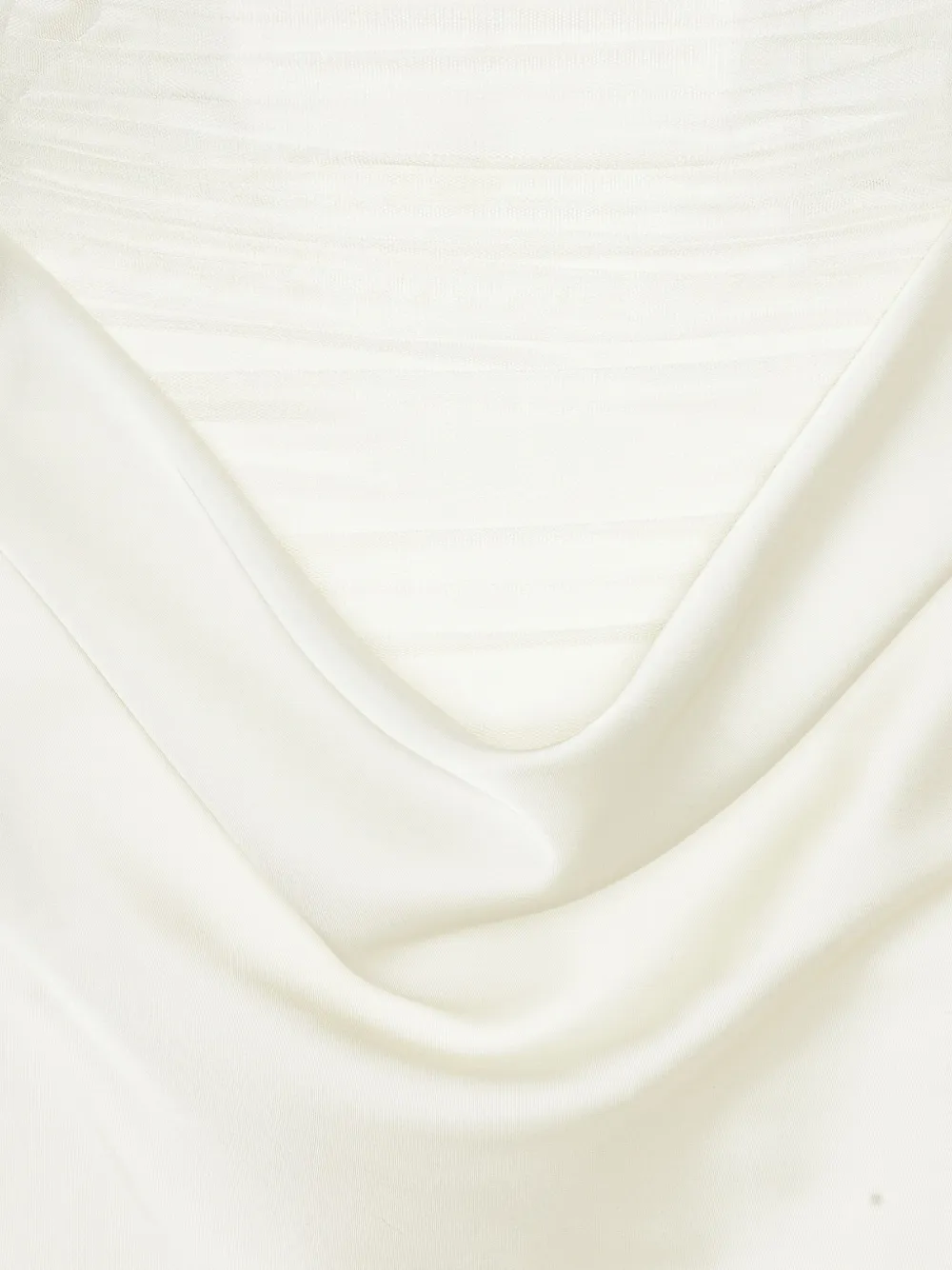 ROTATE BIRGER CHRISTENSEN Maxi-jurk met ruches Wit