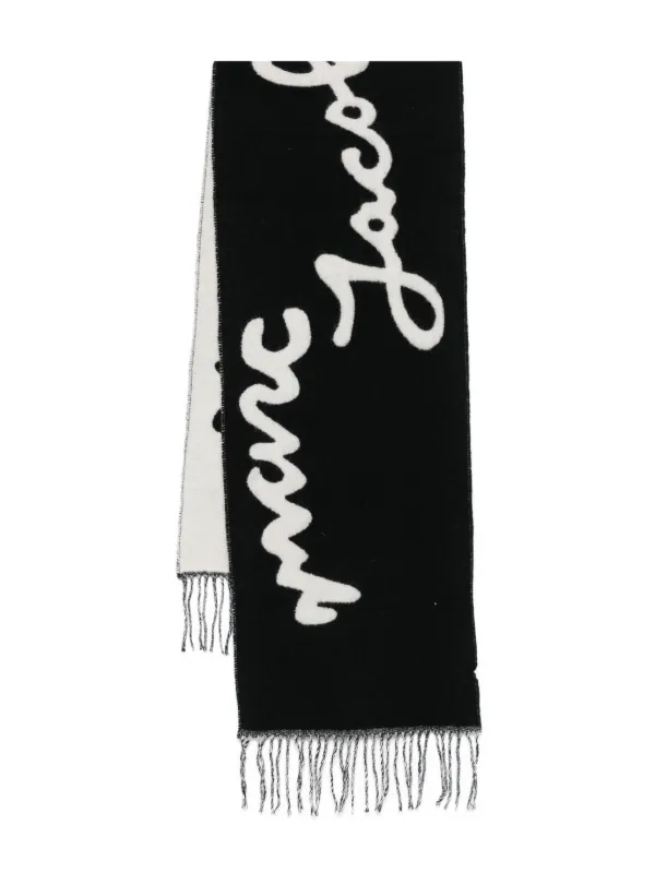 MARC JACOBS マーク ジェイコブス ゼブラ ブラッシュ スカーフ MARC