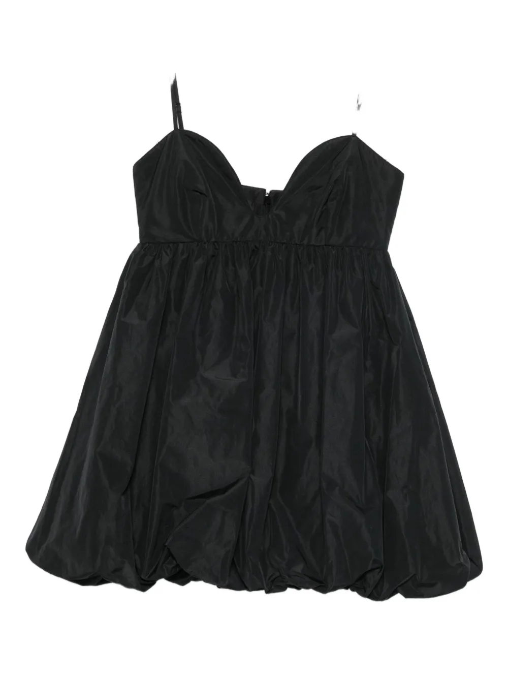 Pinko Sweetheart-neckline Mini Dress In Black