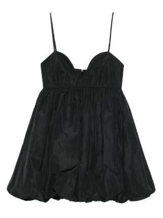 PINKO sweetheart-neckline Mini Dress | Black | FARFETCH
