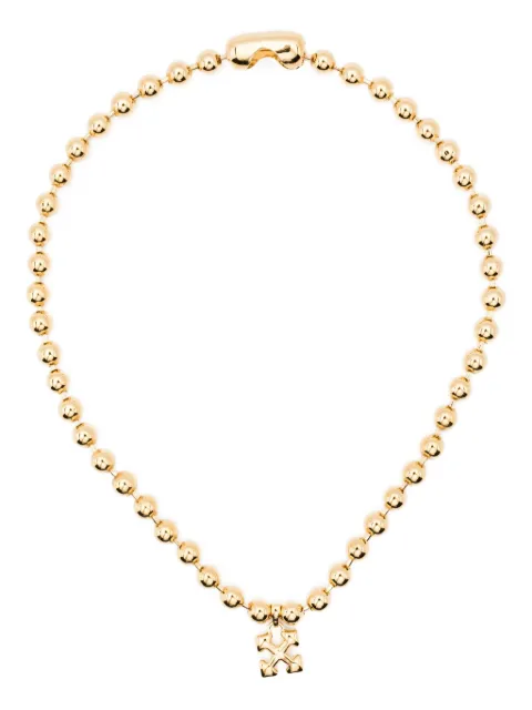 Off-White ball-chain necklace
