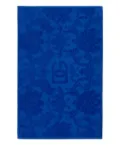 Dolce & Gabbana Casa jacquard logo bath mat - Blue