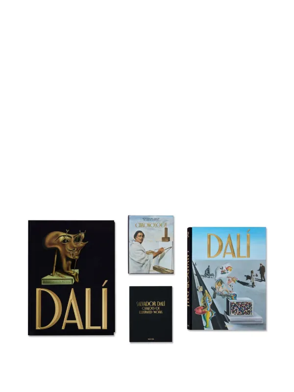 TASCHEN Dalí Book Set (set Of three) (36.7cm x 50cm) | Black
