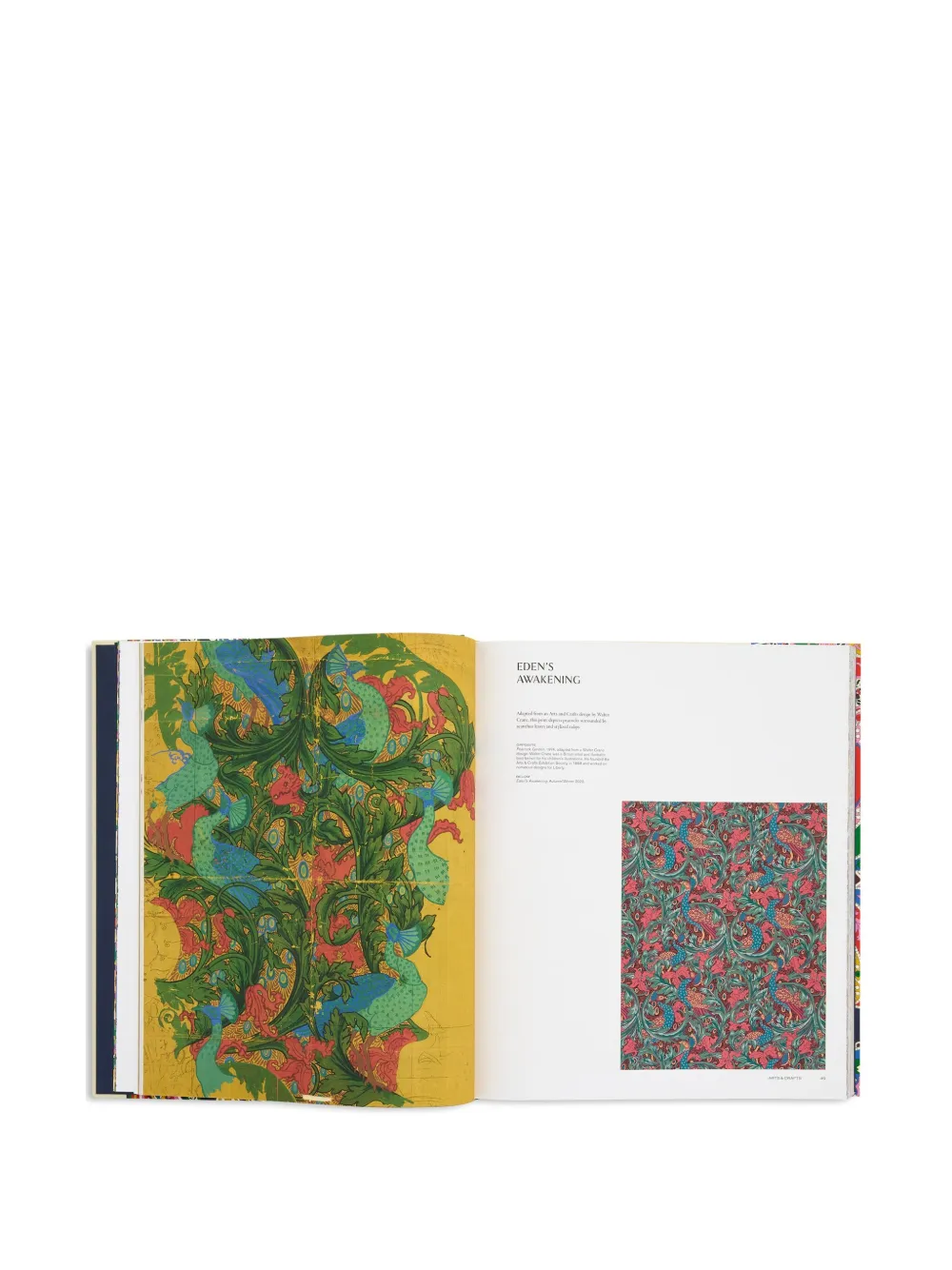 Thames E Hudson Liberty. Design. Pattern. Color Book (30.8cm X 25.7cm) In Blue