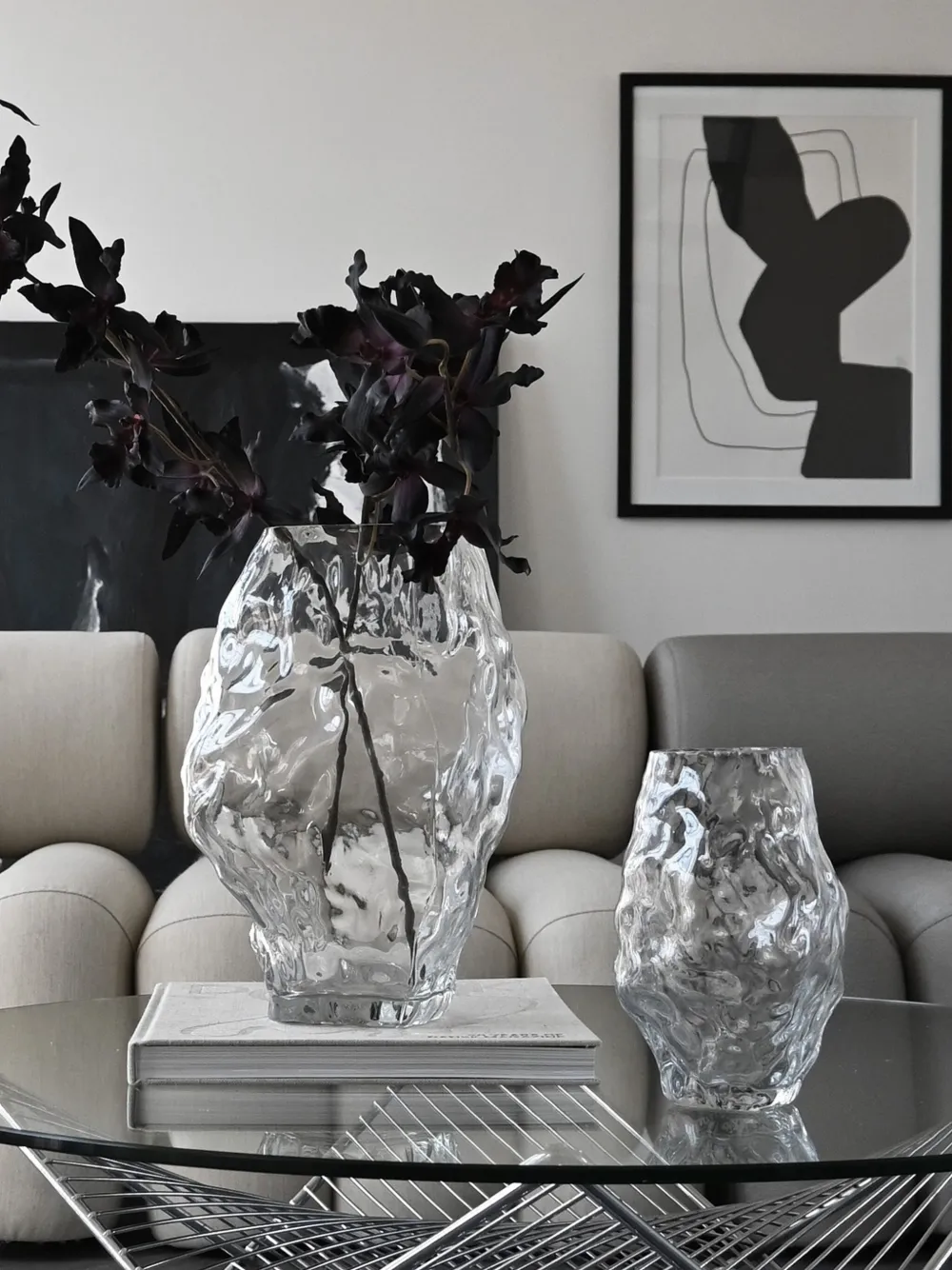 101 Copenhagen Vases Clear Uni In Gray