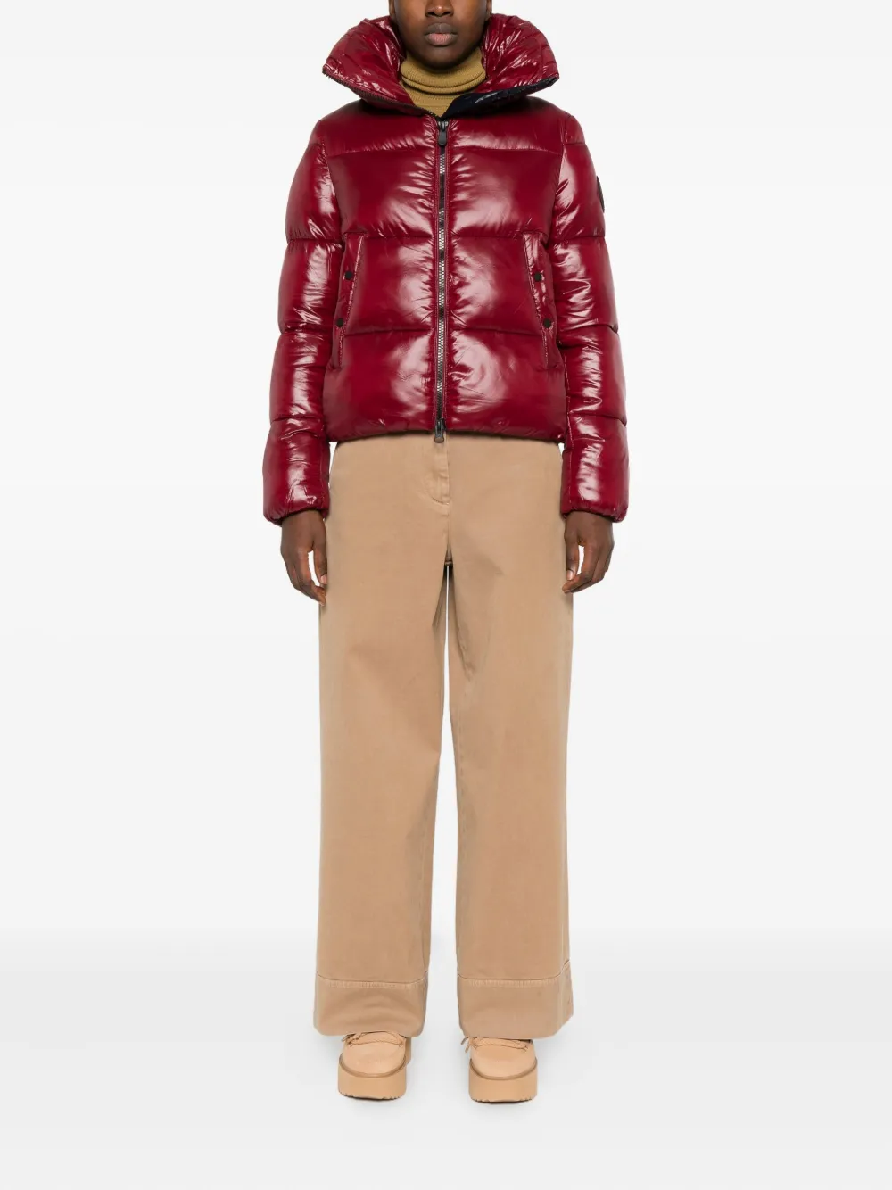 Save The Duck Isla quilted shiny jacket | Down Jackets | Image 2